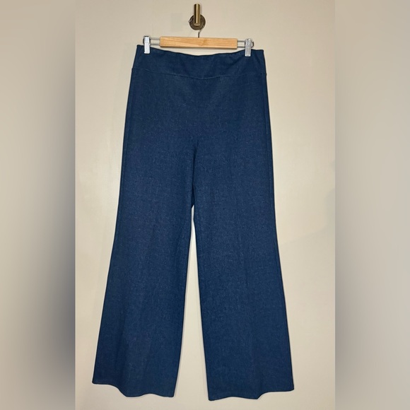 Jude Connolly Nicolette Pant Blue Wide Leg Stretch M - Picture 2 of 9